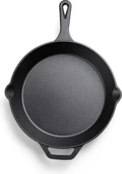 Koock Amsterdam® Skillet Gietijzer - Koekenpan - Geschikt Voor Alle Warmtebronnen Incl. BBQ En Inductie 11 Koock Amsterdam® Skillet Gietijzer - Koekenpan - Geschikt Voor Alle Warmtebronnen Incl. BBQ En Inductie -Keuken Pot Winkel 842x1200