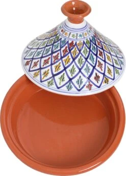 CRAFLAIR ~ Tajine ~ Ø 30 Cm ~ Geschikt Voor Inductie - Adapter ~ Handgemaakt ~ Geglazuurd Keramiek -Keuken Pot Winkel 860x1200 1