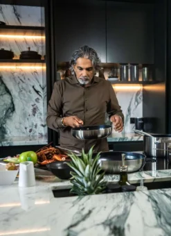 Soenil By ISENVI - Koekenpan Inductie - 24 CM - Keramische Pan - RVS Handgreep -Keuken Pot Winkel 872x1200