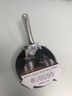 Excellent Houseware Steelpan -18 Cm - Zilver -Keuken Pot Winkel 900x1200 15